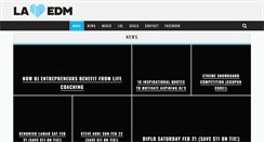 Desktop Screenshot of lalovesedm.com